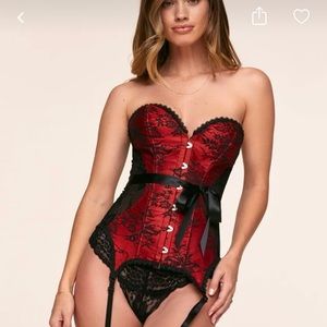 Adore Me brand corset and panties